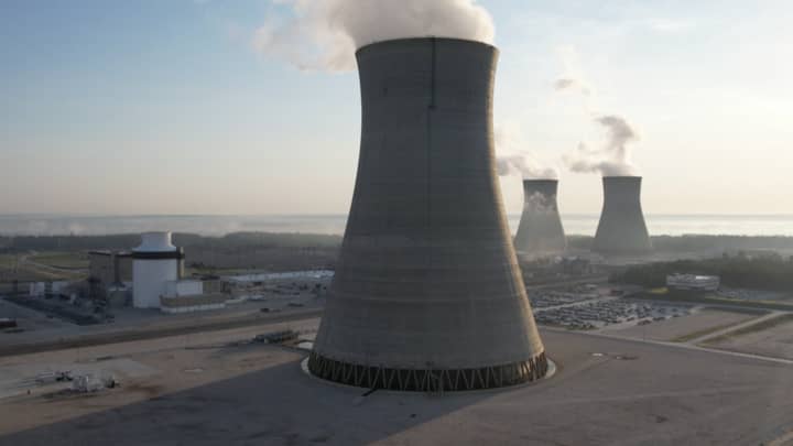 Usina Nuclear de Vogtle em Waynesboro, GA, 15 de agosto de 2024. (Foto: Van Applegate | CNBC)