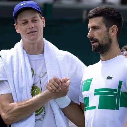 Sinner e Djokovic se enfrentam pela décima vez em duelo na grama de Wimbledon
