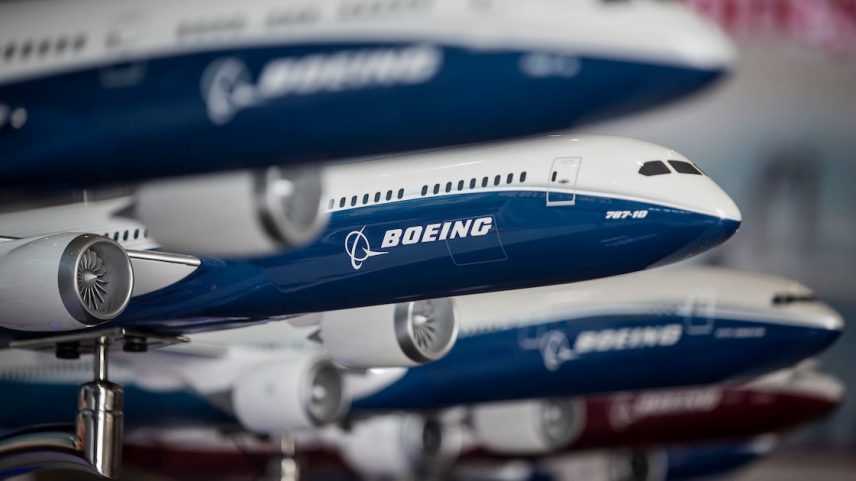 Vários modelos de jatos de passageiros da Boeing estão em exibição na 11ª Airshow China em Zhuhai, China, na segunda-feira, 31 de outubro de 2016. (Foto: Qilai Shen/Bloomberg)
