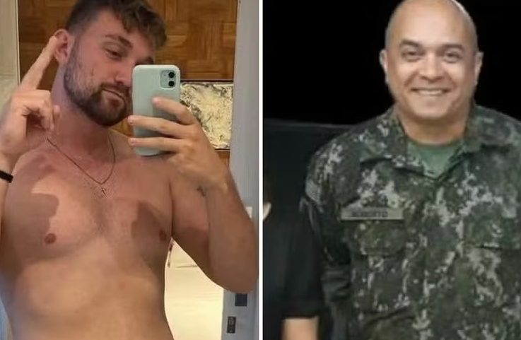 Marcos Yuri Amorim vivia suposto relacionamento amoroso com o policial ambiental Roberto Carlos de Oliveira (Foto: Reprodução)