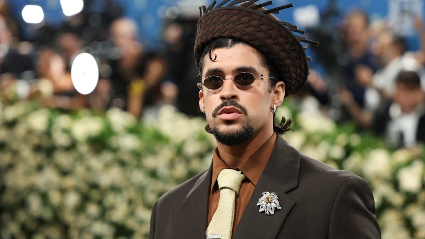 Bad Bunny no Met Gala em Nova York, maio de 2025. (Foto: Mario Anzuoni/REUTERS)