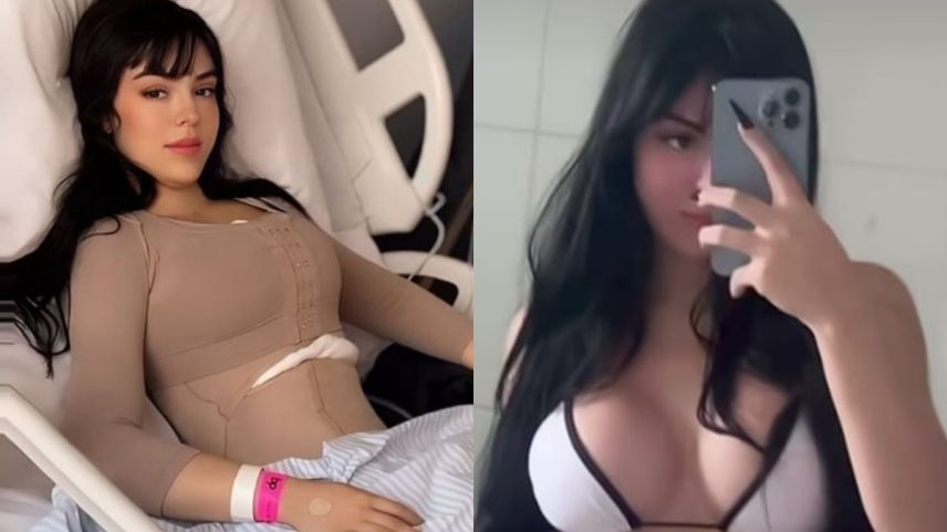 Bella Angel exibiu resultado de nova lipoaspiração e atualizou seguidores nas redes (Foto: Reprodução Instagram)