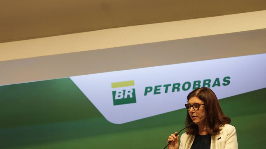 CEO da Petrobras, Magda Chambriard, em evento no Rio (Foto: Ricardo Moraes - 22.nov.24/Reuters)