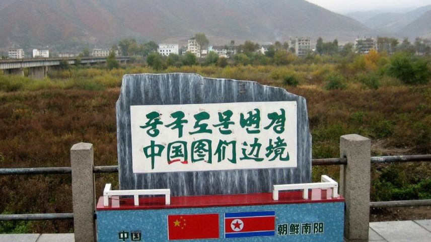 Fronteira entre Coreia do Norte e China (Foto: Reprodução / Prince Roy)