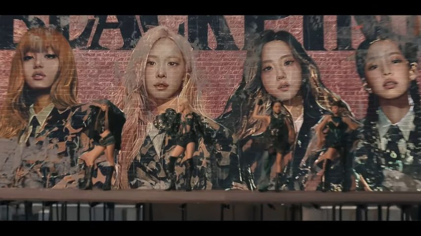O teaser do clipe "JUMP" do BLACKPINK foi lançado logo após o grupo feminino apresentar a música ao vivo na DEADLINE World Tour. (Foto: Reprodução)