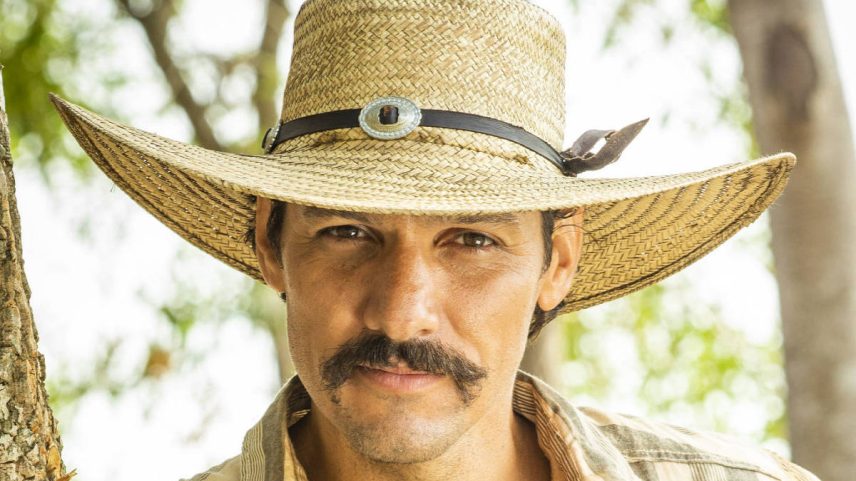 Guito caracterizado como Tibério em 'Pantanal' (2022) (Foto: João Miguel Jr./Globo)