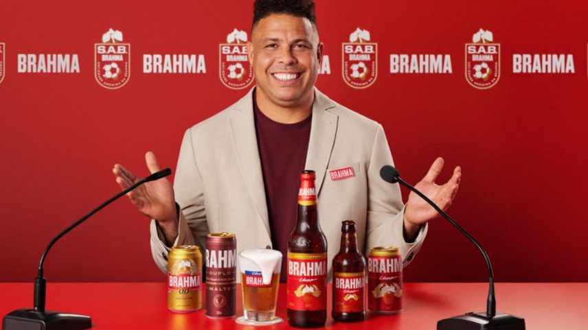 Ronaldo Nazário é o rosto da iniciativa que coloca o torcedor no centro da estratégia de futebol e marketing da Brahma (Foto: Divulgação)