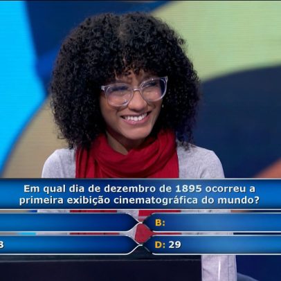 Advogada acerta pergunta sobre cinema e ganha R$ 100 mil no Domingão com Huck