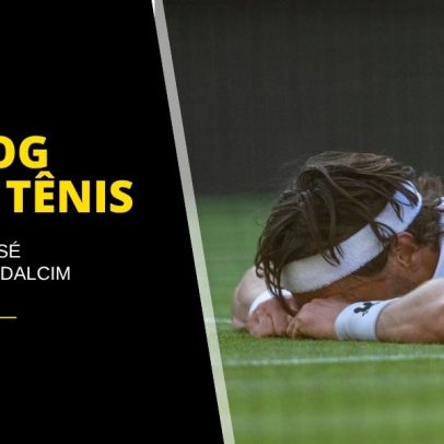 Zebra surpreende e desfila na grama de Wimbledon durante o torneio