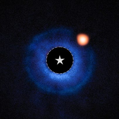 Supertelescópio identifica primeiro planeta fora do sistema solar
