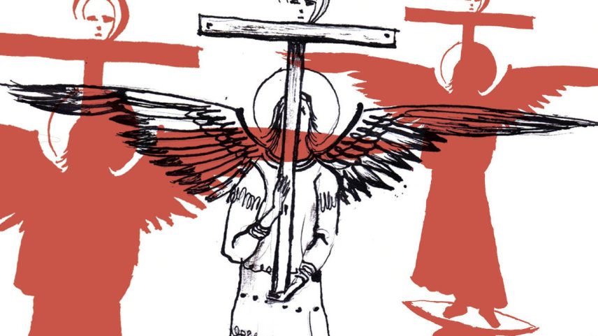 Ilustração de Angelo Abu para coluna de João Pereira Coutinho de 22 de julho de 2025 (Foto: Angelo Abu/Folhapress)