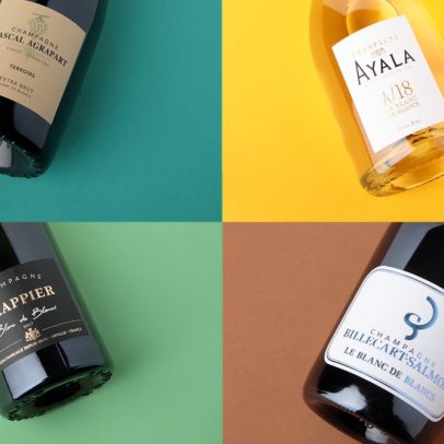 Seleção de champanhes brancos destaca a riqueza do terroir francês