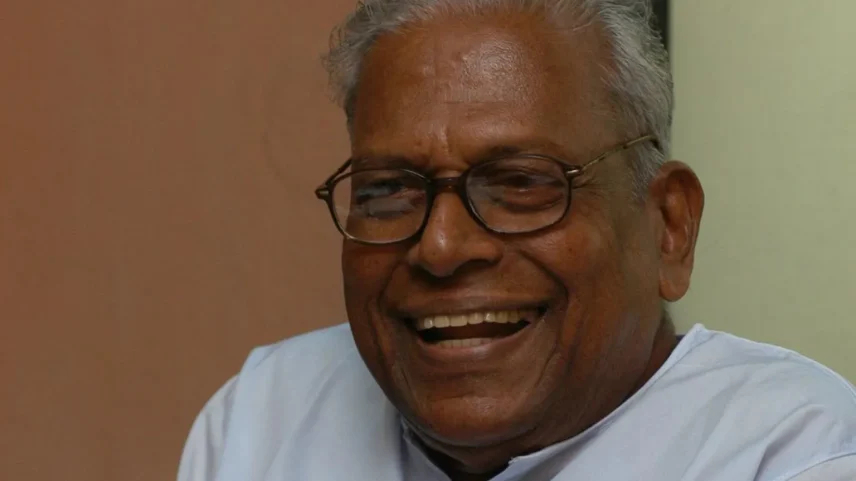 Achuthanandan foi um ex-primeiro-ministro do estado de Kerala (Foto: Getty Images)