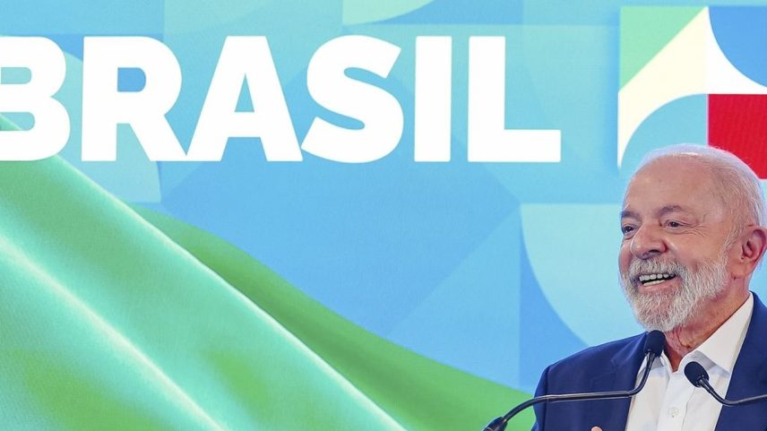Lula: novo slogan — Foto: Ricardo Stuckert/PR/divulgação