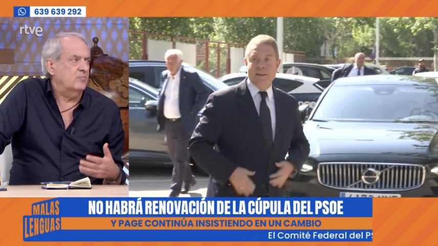 Javier Aroca em 'Malas Lenguas'. (Foto: MALAS LENGUAS)