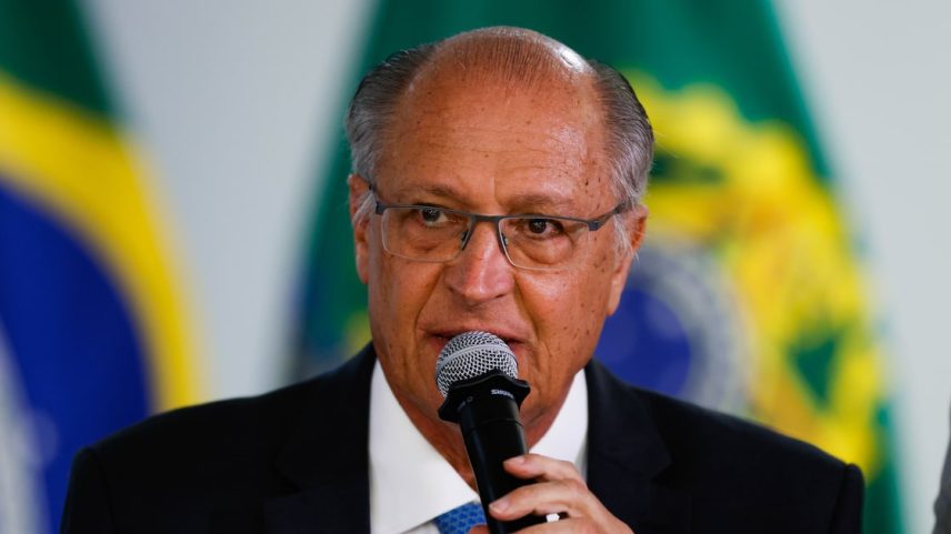 O vice-presidente da República Geraldo Alckmin criticou declarações do presidente dos EUA (Foto: Wilton Junior / Estadão)