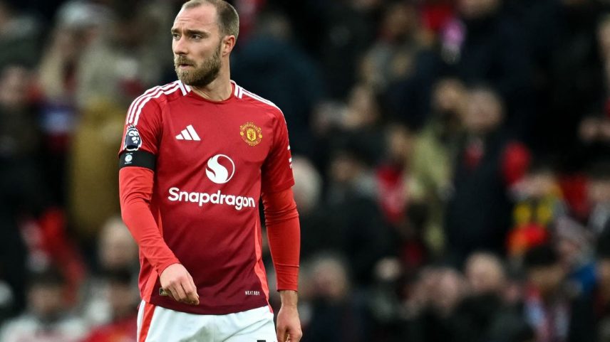 Eriksen deixou o Manchester United e está livre no mercado (Foto: Paul Ellis/AFP)