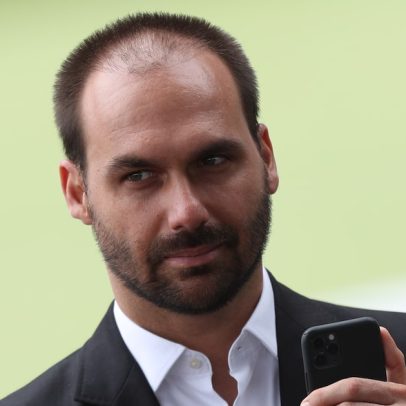 Eduardo Bolsonaro critica Lula e Moraes por falta de controle na política atual