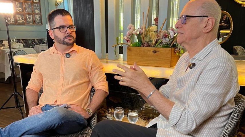 Marcos Caruso é o convidado do programa semanal da coluna GENTE - (Foto: Divulgação/VEJA)