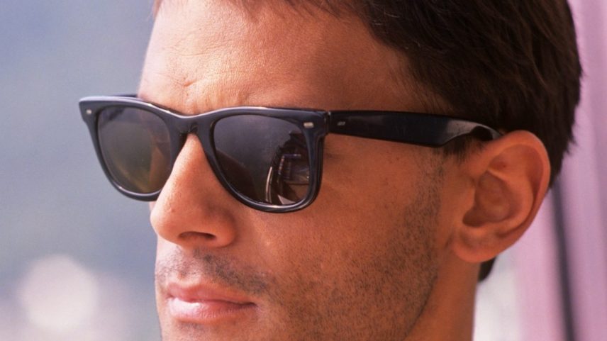 Cazuza em ensaio feito no dia 30 de novembro de 1989 (Foto: Eurico Dantas/Agência O Globo)