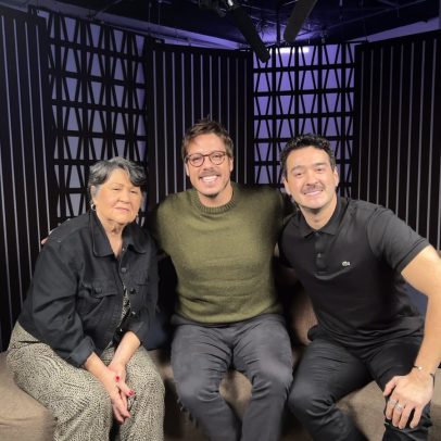 Fabio Porchat recebe Marcos Veras e sua mãe em novo programa do Porta dos Fundos