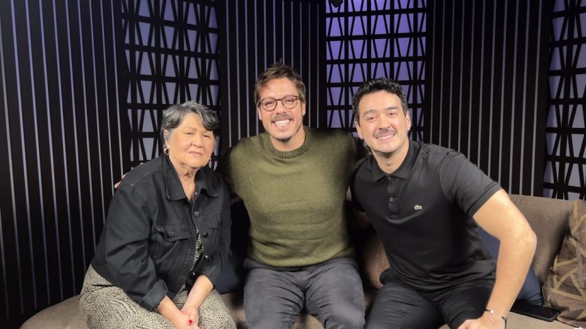 Teresa, Fabio Porchat e Marcos Veras (Foto: Divulgação)
