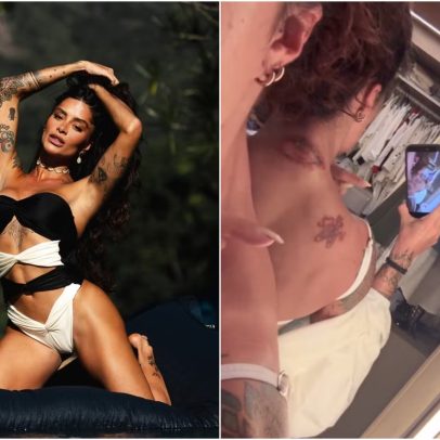 Aline Campos revela desafios e dores do processo de remoção de tatuagens