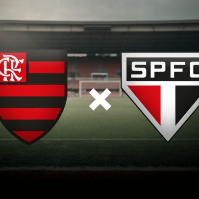 Flamengo e São Paulo se enfrentam ao vivo no Brasileirão; saiba onde assistir