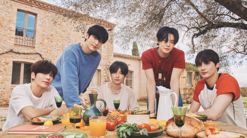 TOMORROW X TOGETHER anunciou as datas nos EUA para sua 4ª turnê mundial, 'ACT : TOMORROW', que começará em San Jose no dia 9 de setembro. (Foto: Reprodução)