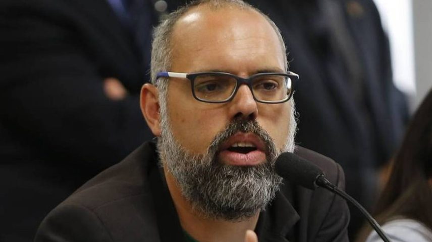 O blogueiro bolsonarista Allan dos Santos (Foto: Jorge William/Agência O Globo)