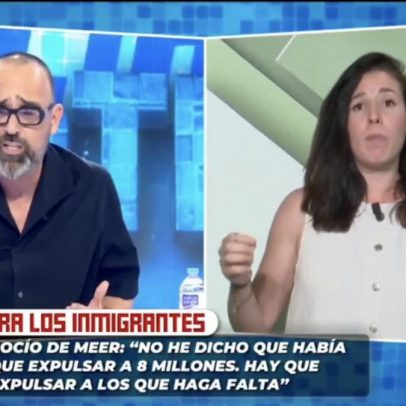 Risto Mejide e Rocío de Meer têm embate e entrevista é encerrada em minutos