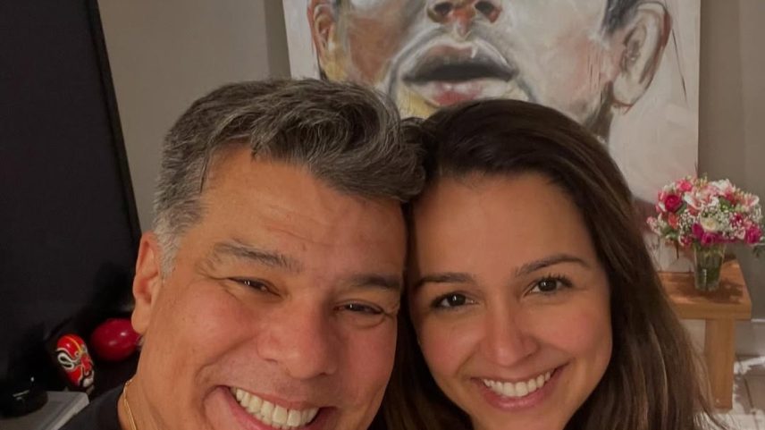 Maurício Mattar e a filha, Rayra Gracie (Foto: Reprodução/Instagram)