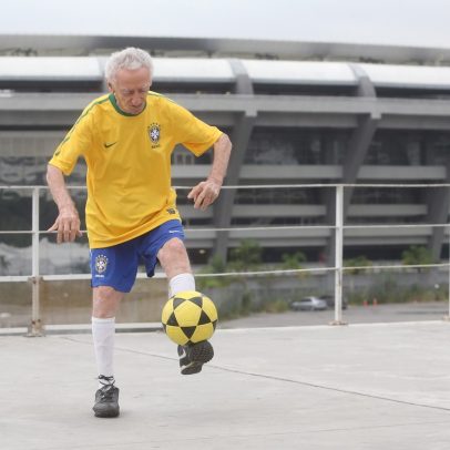 Jankel Schor, o 'vovô das embaixadinhas', falece aos 98 anos no Maracanã