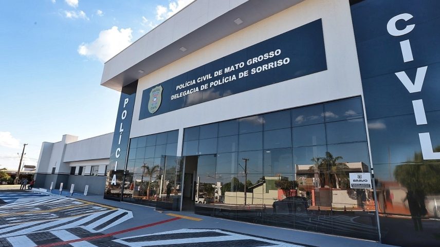 Delegacia de Polícia de Sorriso, em Mato Grosso (Foto: Divulgação/Polícia Civil-MT)