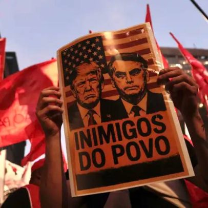 78% das menções nas redes criticam tarifas de Trump e a família Bolsonaro