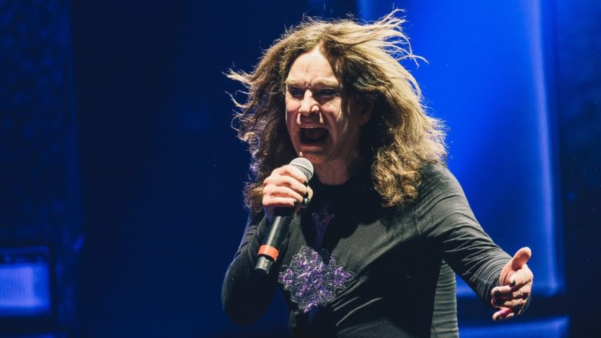 O cantor Ozzy Osbourne, do Black Sabbath (Foto: Luiz Henrique Estevam / Zimel / Agência O Globo)
