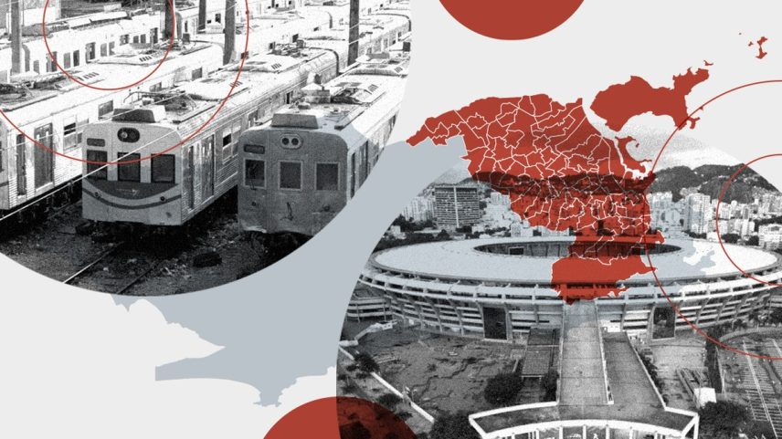 A Zona Norte do Rio de Janeiro (Foto: Editoria de Arte)