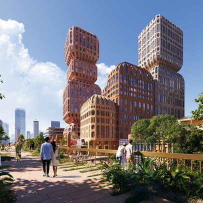 Bangkok ganha novo complexo arquitetônico com hotéis e espaços comunitários