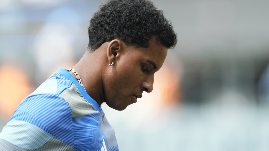 Rodrygo, do Real Madrid, é alvo de outros clubes (Foto: Jose Breton/Getty)