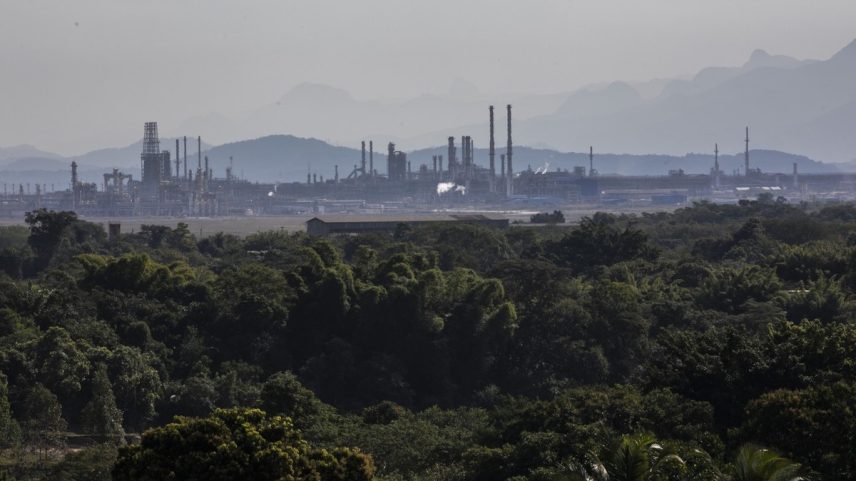 Distrito de Sambaetiba, em Itaboraí (Foto: Guito Moreto/Agência O Globo)