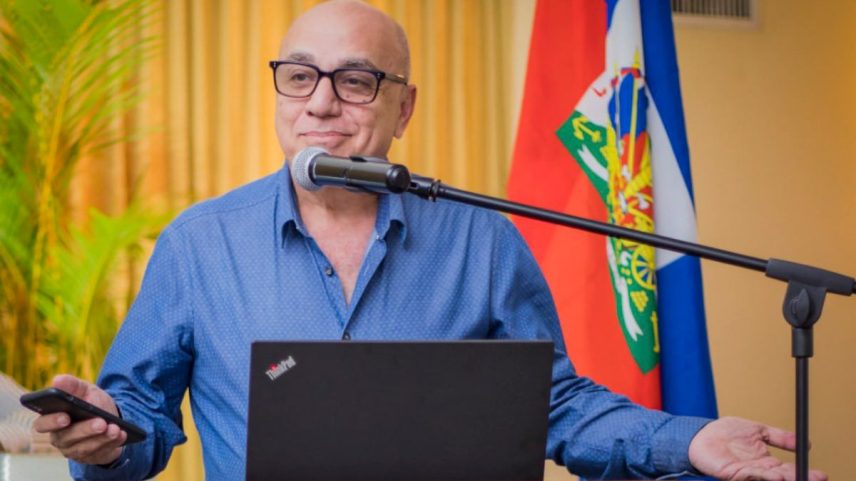 Pierre Réginald Boulos, no Haiti, em 22 de maio de 2019. (Foto: Reginald Boulos)