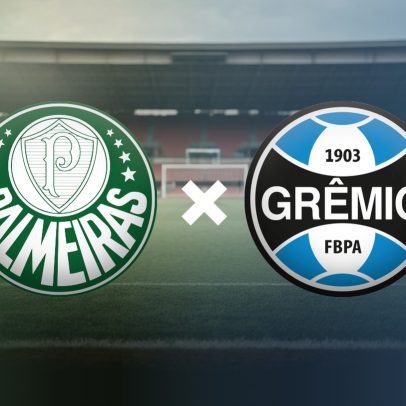 Palmeiras e Grêmio se enfrentam hoje; confira onde assistir ao jogo ao vivo