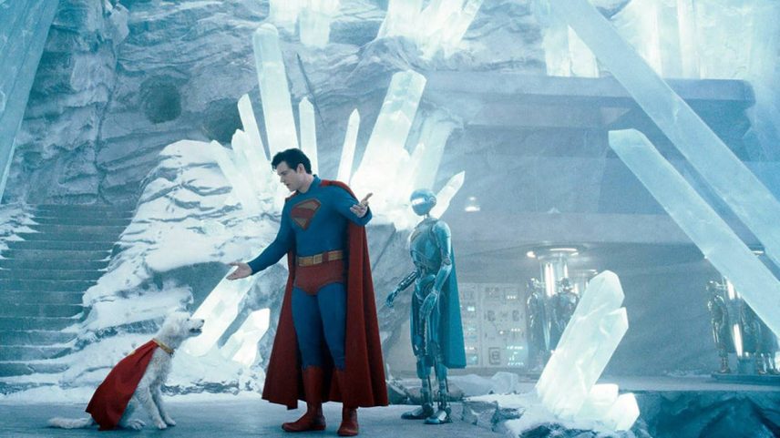 Cena do filme 'Superman' com David Corenswet (Foto: Cortesia Warner Bros)