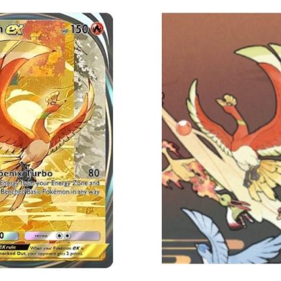 Preocupações com plágio afetam arte do card de Ho-Oh no Pokémon TCG