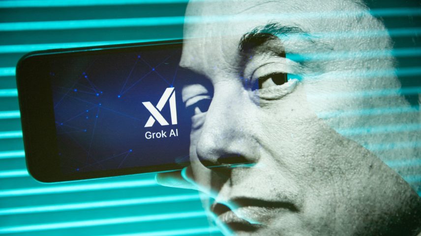 Elon Musk: CEO da xAI obrigou funcionários a baixarem um software de vigilância em seus notebooks pessoais. (Foto: VINCENT FEURAY/Hans Lucas/AFP/Getty Images)