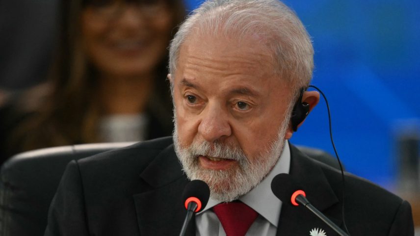 O presidente Lula durante a Cúpula dos Brics (Foto: Mauro PIMENTEL/AFP)