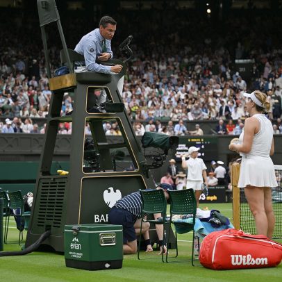 Erro eletrônico em Wimbledon gera polêmica e provoca reclamações de Pavlyuchenkova
