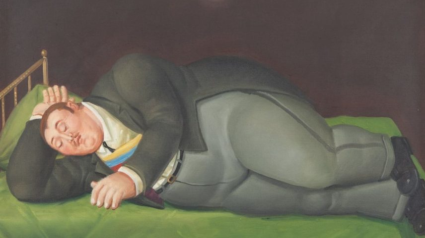 Presidente durmiendo (Foto: Frederic Leighton)