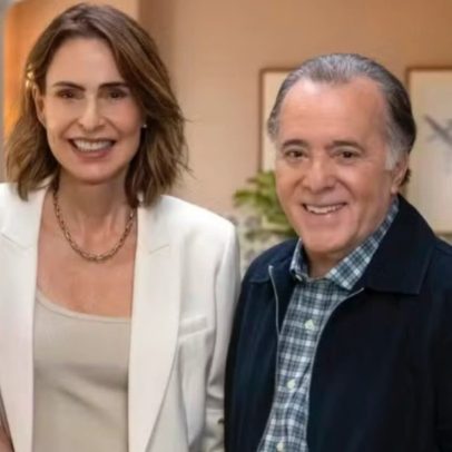 Tony Ramos e Silvia Pfeifer gravam cena impactante de acidente fatal em 'Dona de mim'