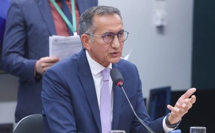 Ministro Waldez Góes em audiência na Câmara dos Deputados no dia 17 de outubro de 2023. (Foto: Vinicius Loures / Câmara dos Deputados)